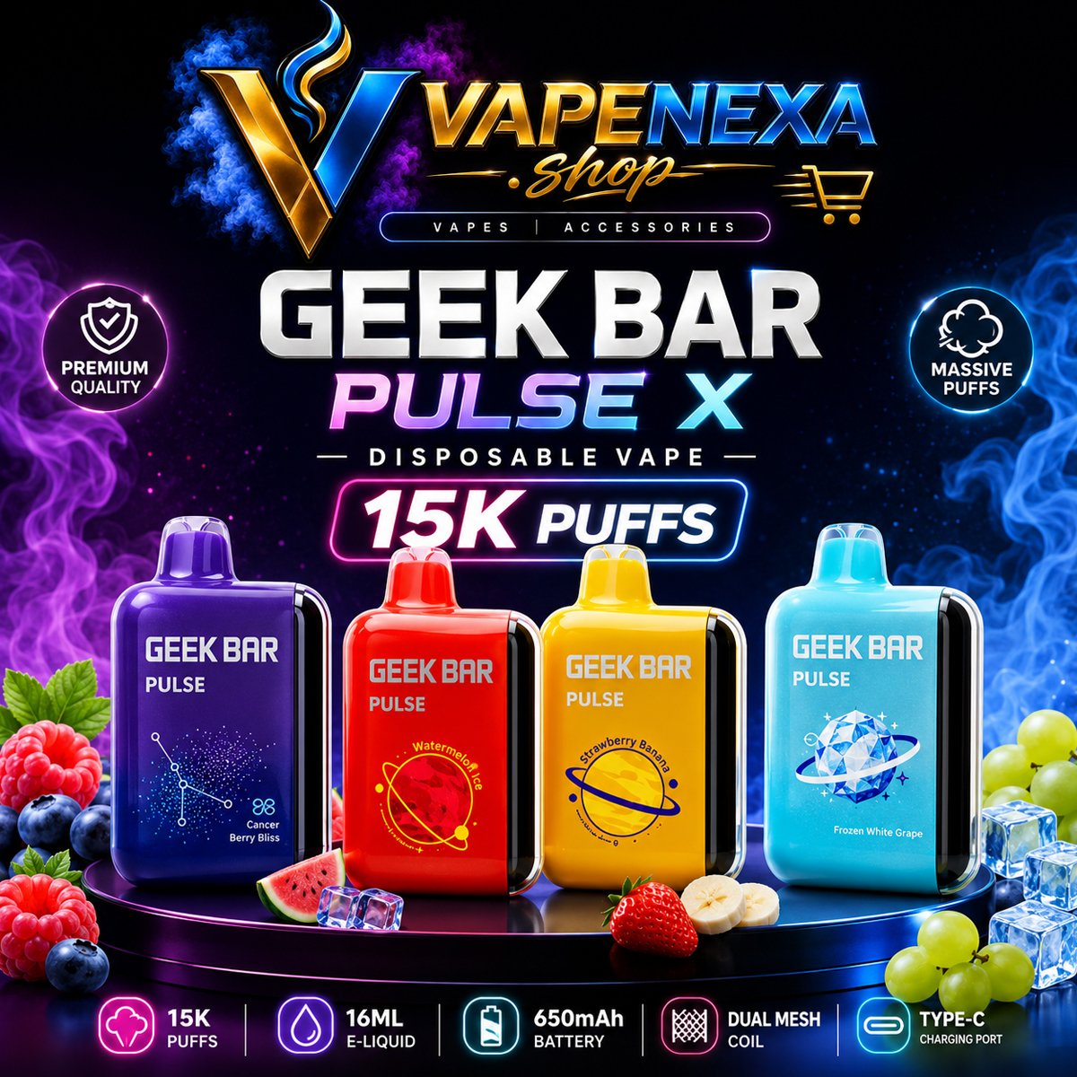 Geek Bar Pulse 15K Puffs Vapenexa Title Image.jpg